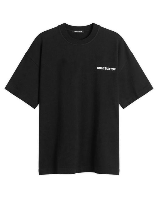 Cole Buxton Black Sportswear T-Shirt for men