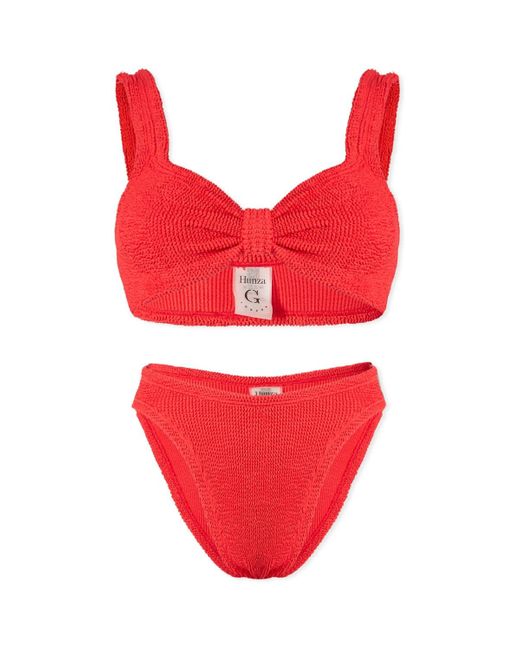 Hunza G Red Bonnie Bikini