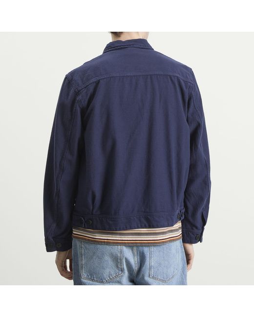 Nudie Jeans Blue Blake Zip Jacket for men