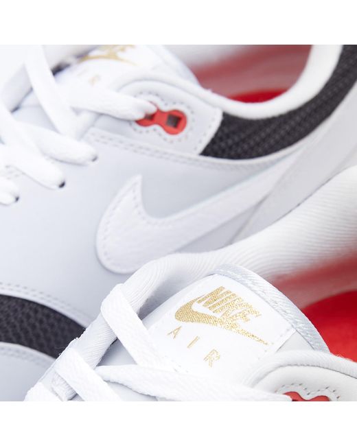 Nike White Air Max 1 Prm 'Urawa Away' Sneakers