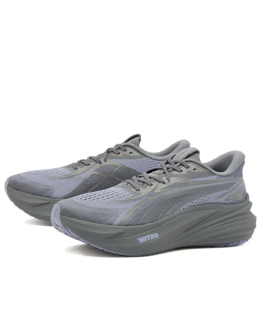 PUMA Gray Magmax Nitro 2 Sneaker for men