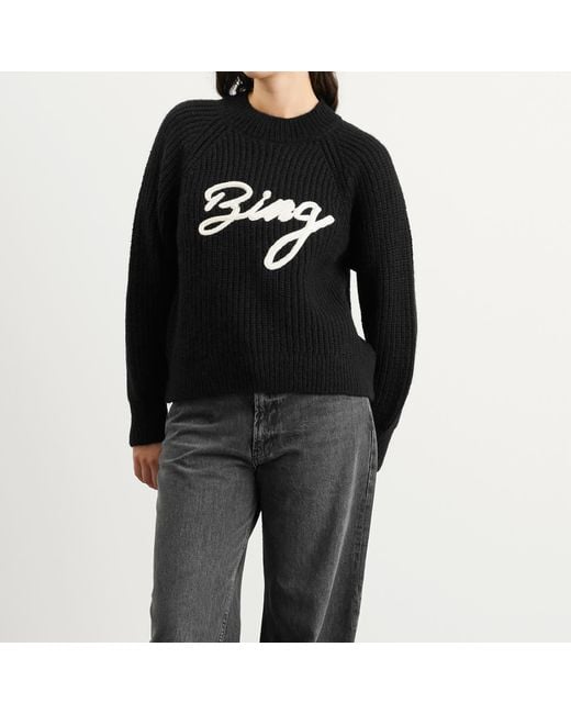 Anine Bing Black Kendrick Bing Jumper