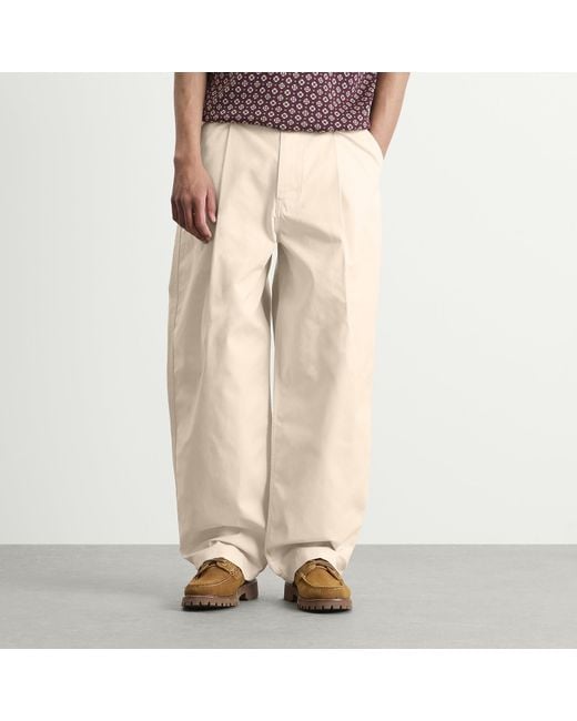 Drole de Monsieur Natural Wide Leg Pants for men