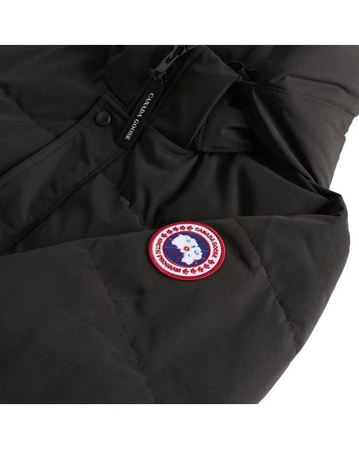 Canada Goose Black Wyndham Parka Jacket Classic Disc for men