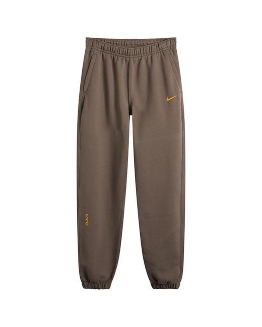 Nike Brown X Nocta Cardinal Stock Fleece Pant for men
