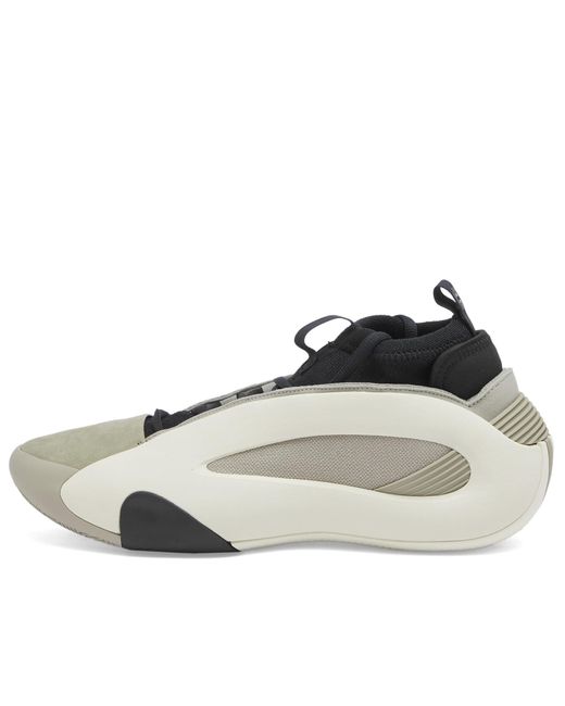 Adidas White Harden Volume 8 Sneaker for men
