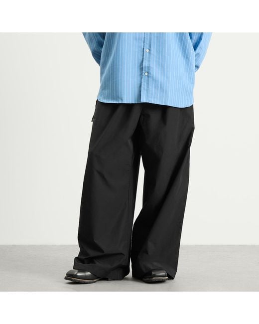 Acne Black Pubbero Technical Cotton Blend Cargo for men