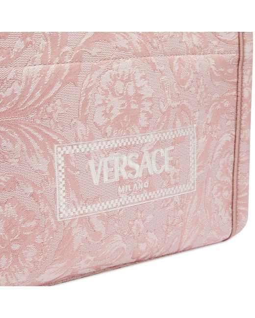 Versace Pink Medium Tote Bag