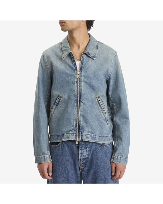 Won Hundred Blue Dutton Denim Jacket for men