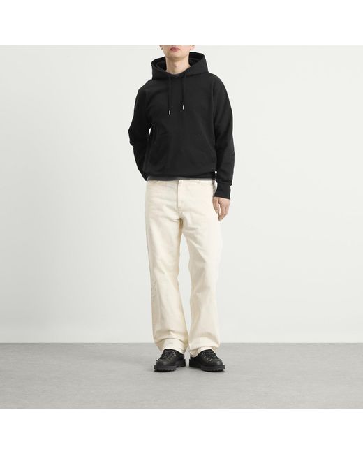 Norse Projects Black Standard Hoodie for men