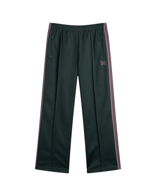 Needles Gray Poly Smooth Track Pants for men