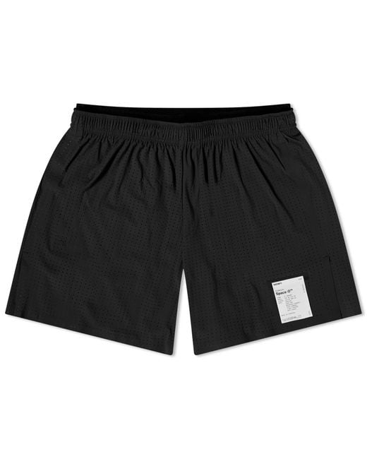 Satisfy Black Space-O 5" Shorts for men