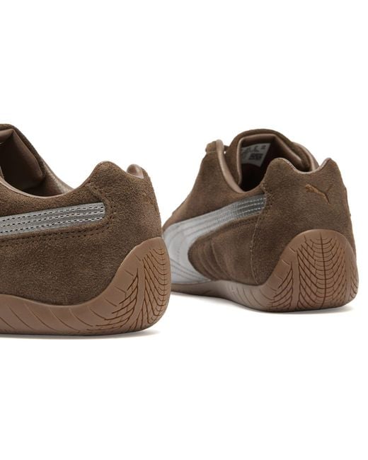 PUMA Brown Speedcat Lux Sneaker