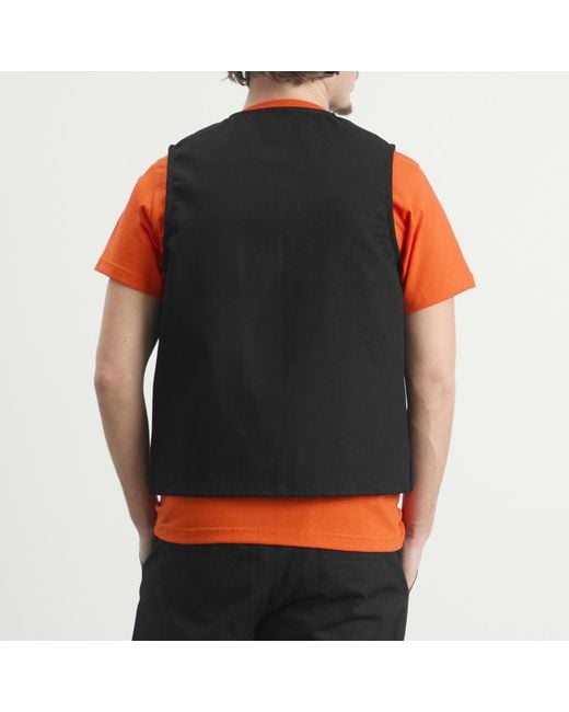 Randy's Garments Black Randy's Garments Inc. Over Vest for men