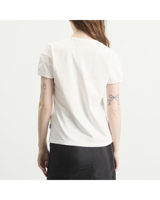Maison Margiela White Mm6 Margie T-Shirt