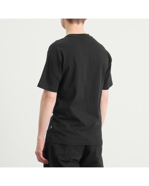 New Balance Black Nb Athletics Premium Logo Relaxed T-Shirt for men