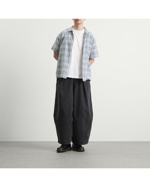 YMC Gray Deadbeat Trouser for men