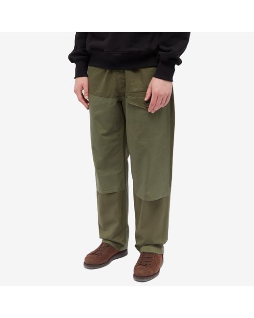 Engineered Garments Green Field Pant for men