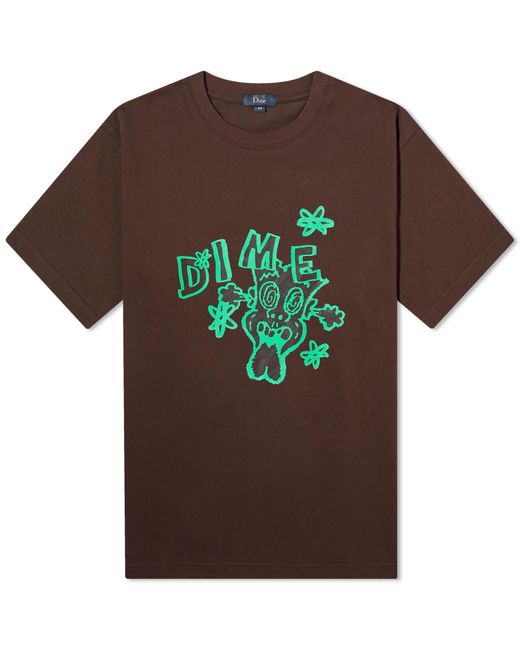Dime Brown Iso T-Shirt for men
