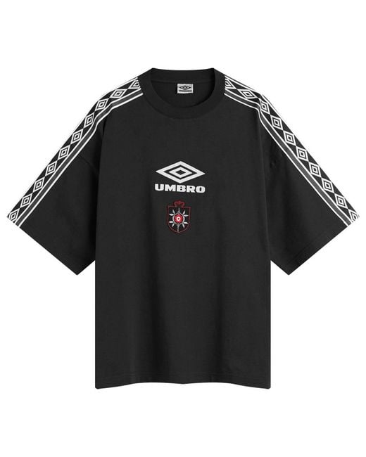 UMBRO Slam Jamエディション ブラック Tシャツ Umbro by Slam Jam Og Tape T Shirt in Black for Men | Lyst Canada