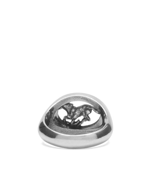 Twojeys Metallic Squared Wild Horse Ring