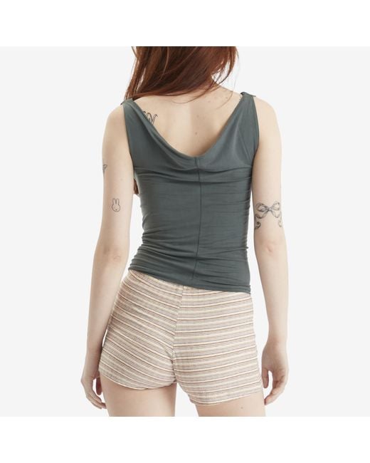 Peachy Den Green Kylie Top