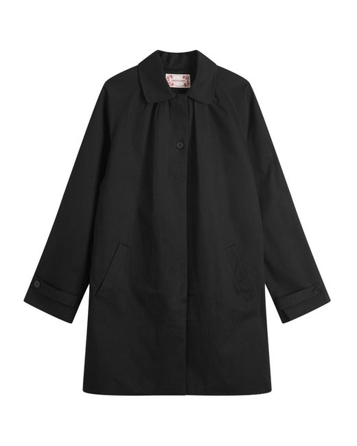 Peachy Den Black Cheri Mac Coat
