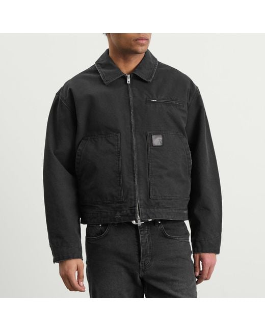 Represent Black Workwear Jacket for men