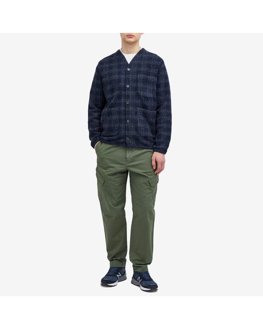 Paul Smith Green Straight Fit Cargo Trousers for men