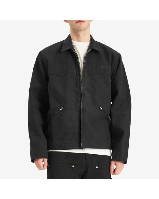The North Face Black Cedar Canvas Work Jacket for men