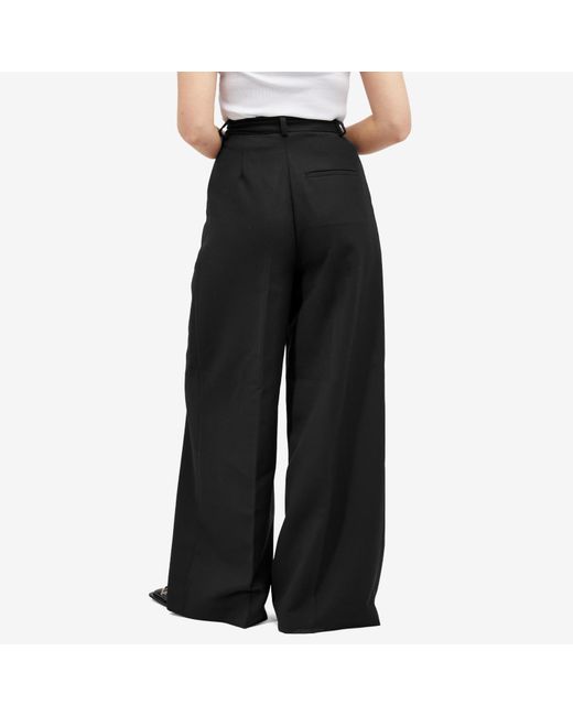 Anine Bing Black Lou Trouser
