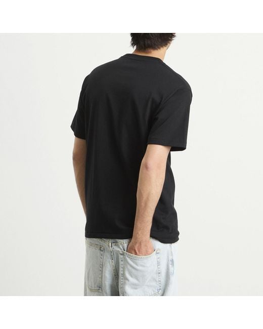 A Bathing Ape Black Abc Camo One Point Tee for men