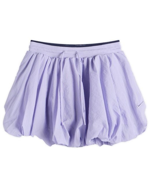 Nike Purple Bubble Mini Skirt