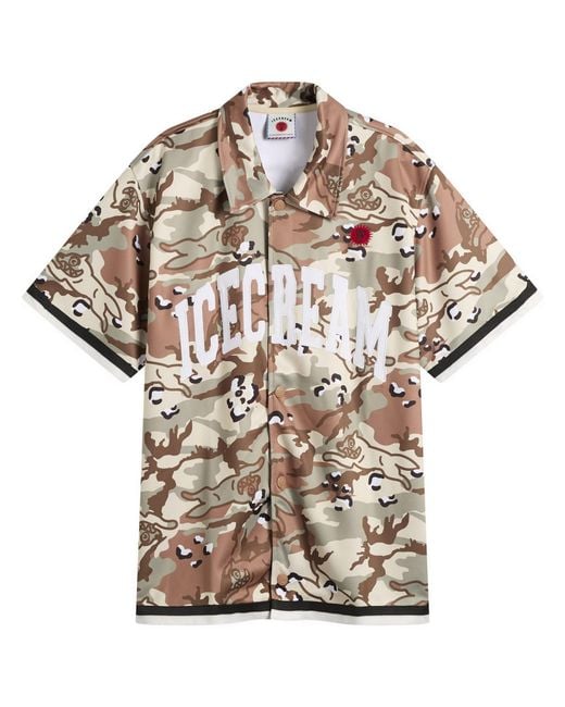 ICECREAM Brown Choc Chip Baseball Jersey for men