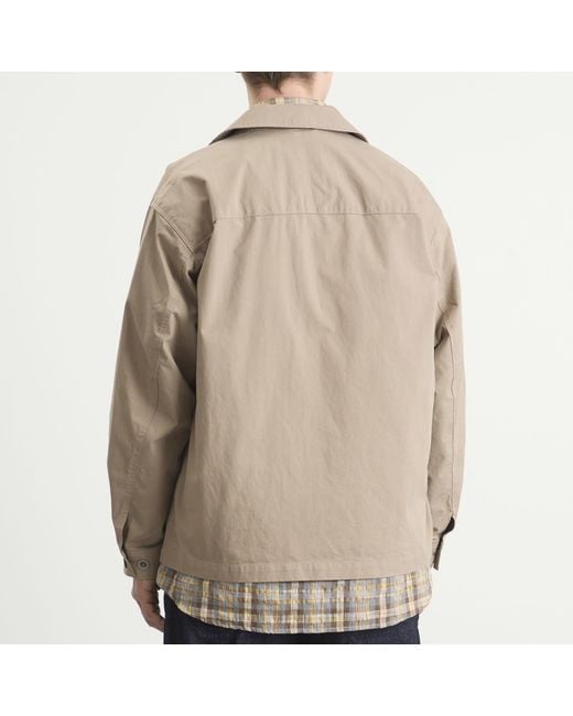 FRIZMWORKS Natural Relaxed Coverall Jacket for men
