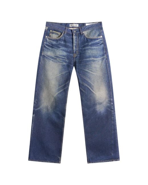 Our Legacy Blue Print Third Cut for men