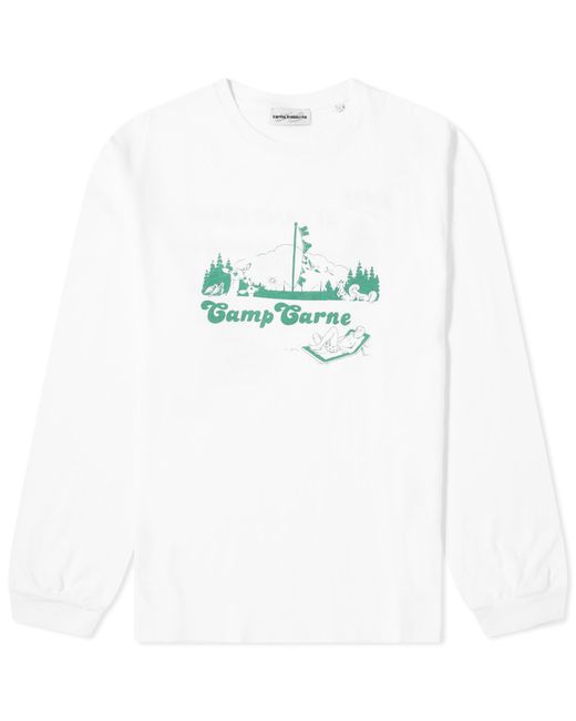 Carne Bollente White Camp Carne Long Sleeve T-Shirt for men