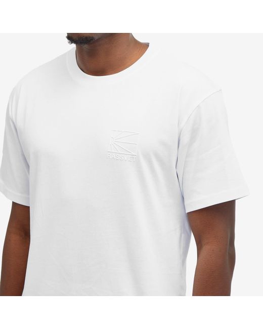 Rassvet (PACCBET) White Mini Logo T-Shirt for men