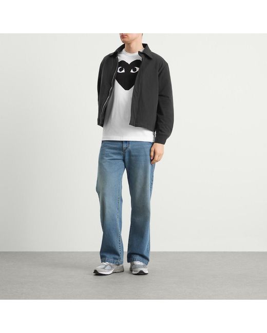 COMME DES GARÇONS PLAY Black Heart Logo T-Shirt for men
