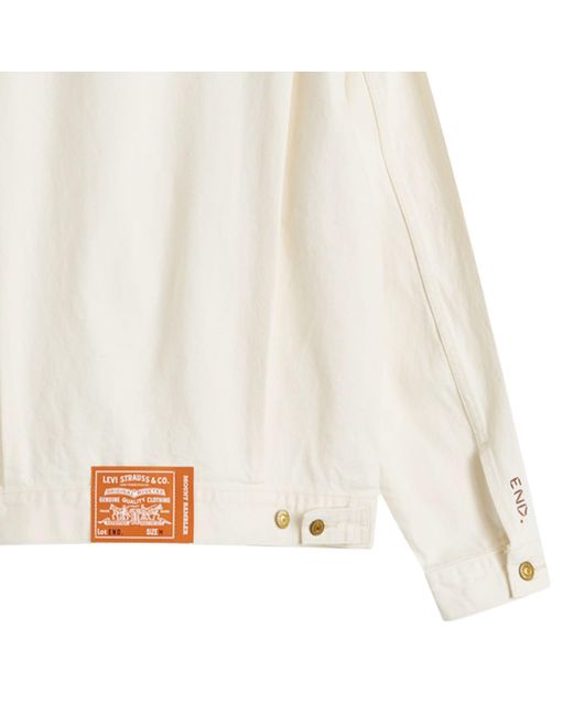 Levi's White End. X Type Ii Trucker Jacket 'Mount Rambler'