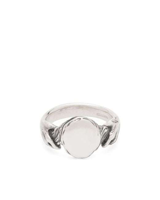 Frederick Grove Women's Metallic Arlington Signet Ring