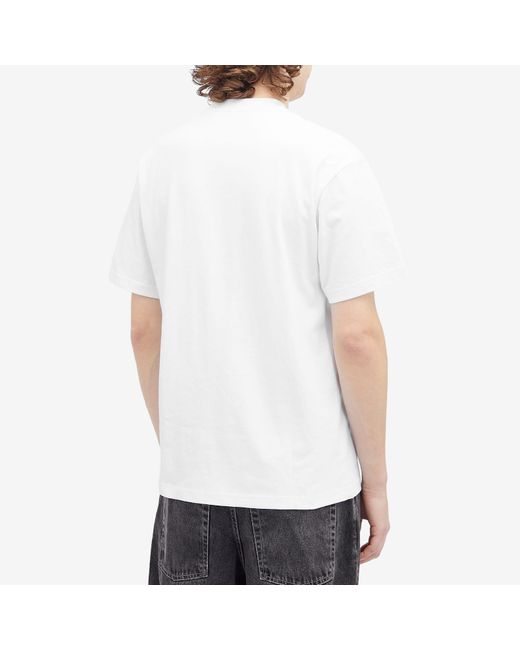 Butter Goods White Program T-Shirt for men