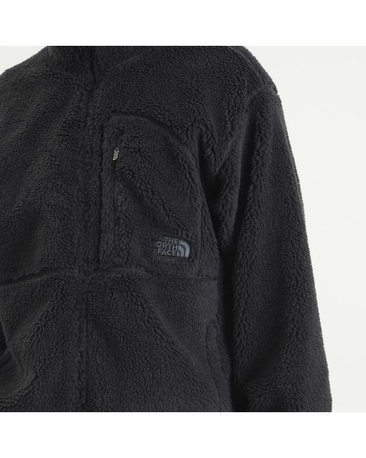 The North Face Black Heritage Extreme Pile Zip Jacket for men