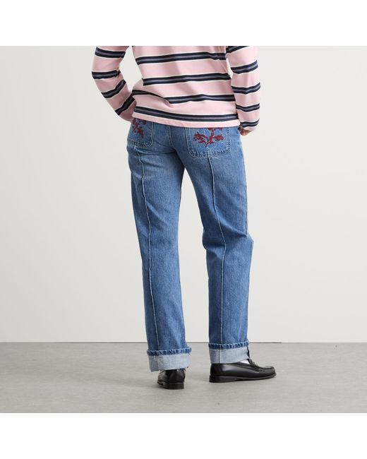 Damson Madder Blue Sylvie Jeans