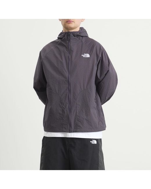The North Face Gray Nse Wind Jacket for men