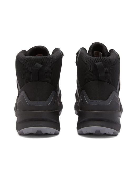 Adidas Black Terrex Swift R3 Mid Gore-Tex Sneakers for men