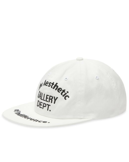 GALLERY DEPT. White Indifference Cap for men