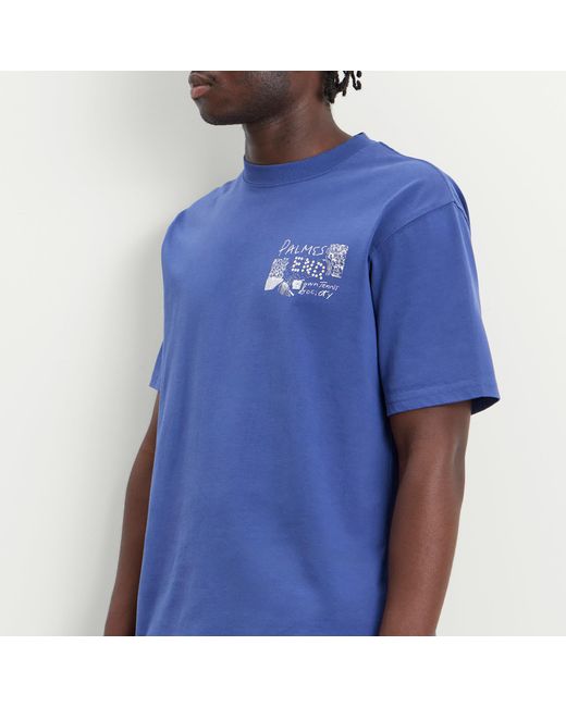 Palmes Blue End. X Scene T-Shirt for men