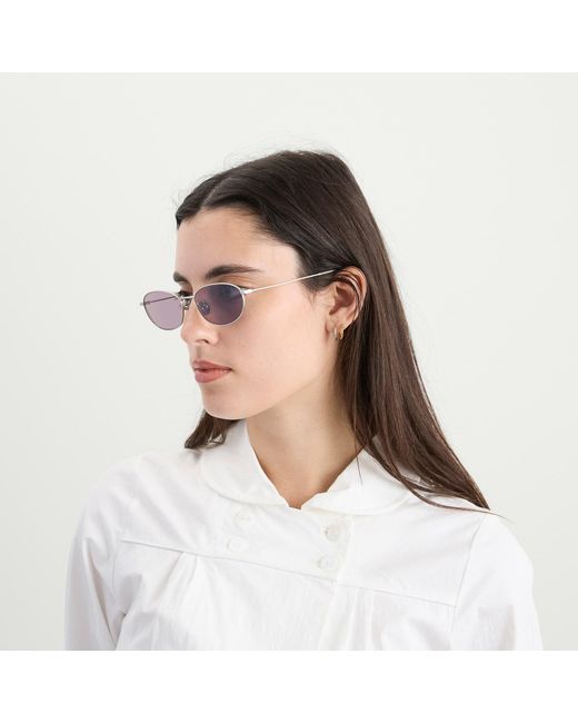 Retrosuperfuture Metallic Uovo Sunglasses