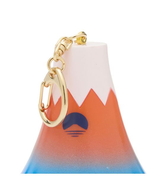BEAMS Japan Blue Mt Fuji Kewpie Doll Key Chain